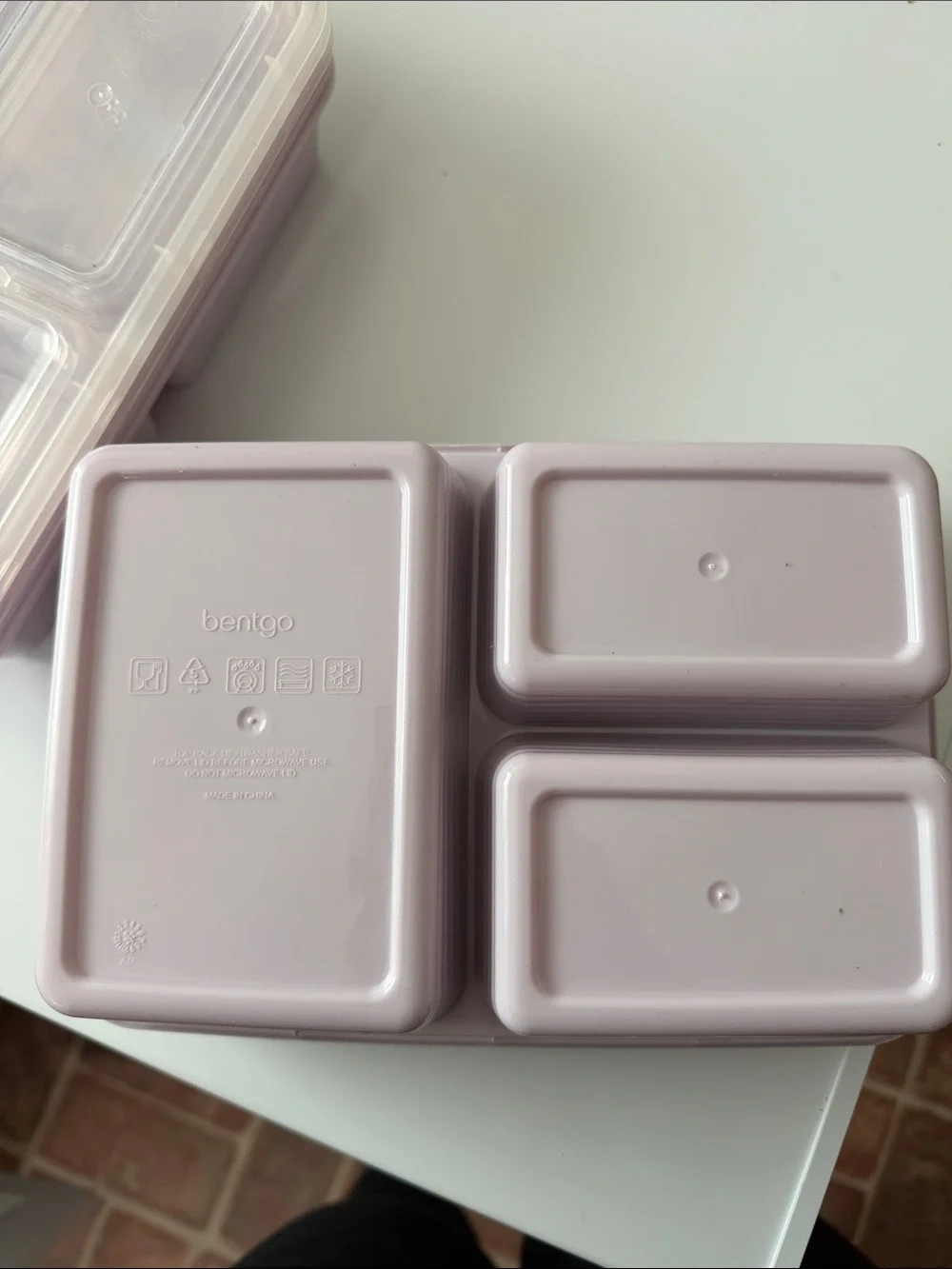 Bentgo Clear Compartment Meal Prep Containers - Pack of 10
